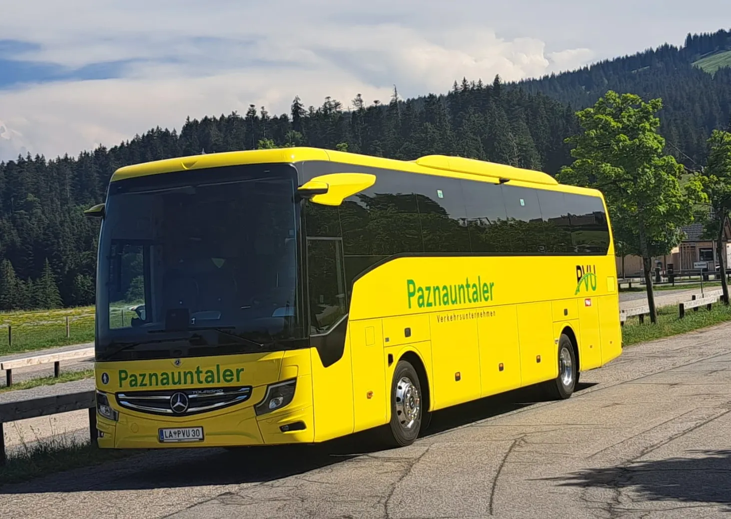 Unser neuster Reisebus